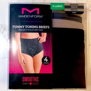 Maidenform Tummy Toning Briefs 4 pack